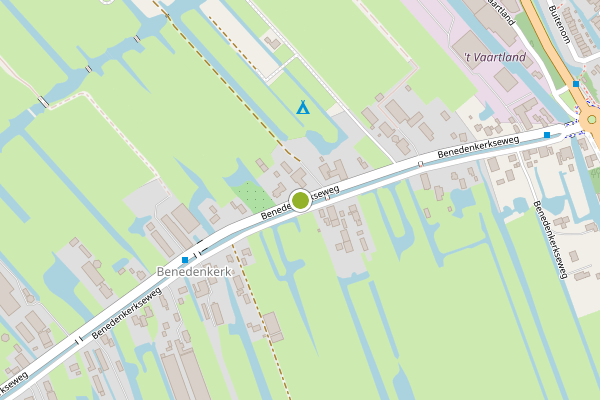 Ambulance-melding op Benedenkerkseweg, Stolwijk op 29 juni, kaart-overzicht