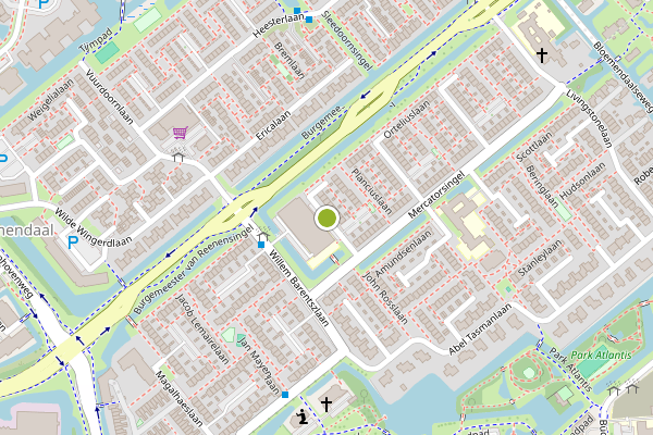 Ambulance-melding op Olivier van Noortlaan, Gouda op 29 juni, kaart-overzicht