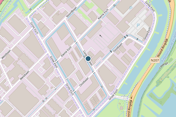 Politie-melding op Centrumbaan, Moordrecht op 1 juli, kaart-overzicht