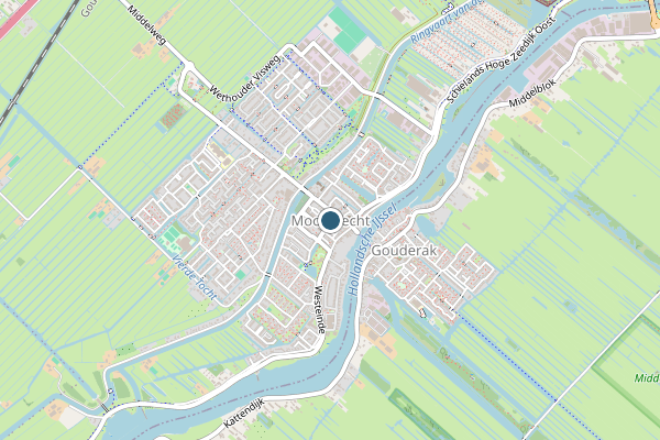 Politie-melding op Moordrecht op 2 juli, kaart-overzicht