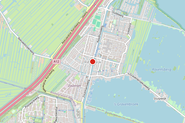 Brandweer-melding op Reeuwijk op 2 juli, kaart-overzicht