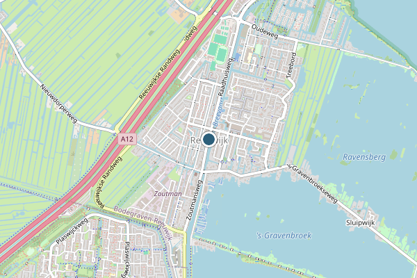 Politie-melding op Reeuwijk op 6 juli, kaart-overzicht