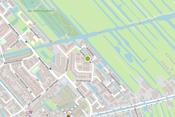 Ambulance-melding op Karekietstraat, Stolwijk op 8 juli, kaart-overzicht
