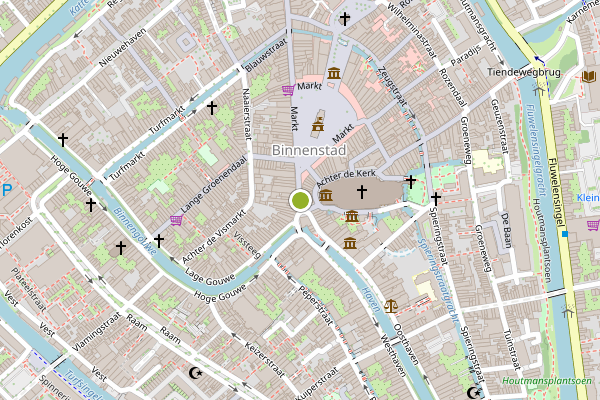 Ambulance-melding op Wijdstraat, Gouda op 12 juli, kaart-overzicht