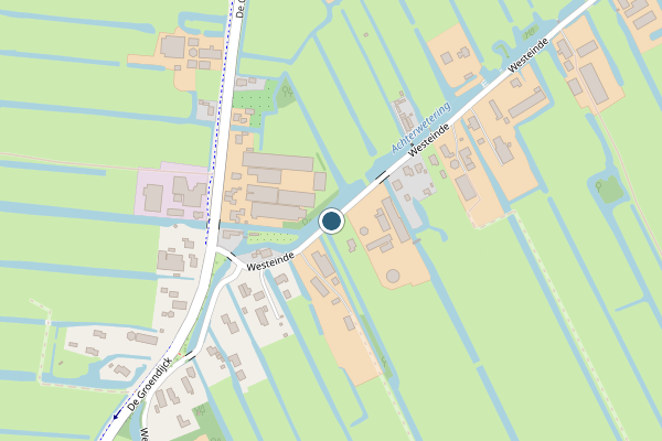 Politie-melding op Westeinde, Waarder op 14 juli, kaart-overzicht