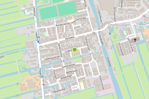 Ambulance-melding op Lindenlaan op 17 juli, kaart-overzicht