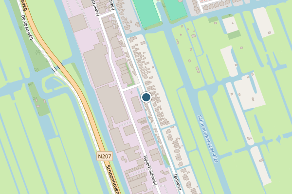 Politie-melding op Tentweg, Stolwijk op 22 juni, kaart-overzicht