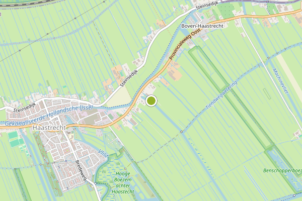 Ambulance-melding op Haastrecht op 29 juli, kaart-overzicht