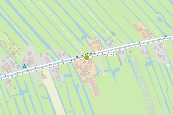 Ambulance-melding op Bovenkerkseweg, Stolwijk op 3 augustus, kaart-overzicht