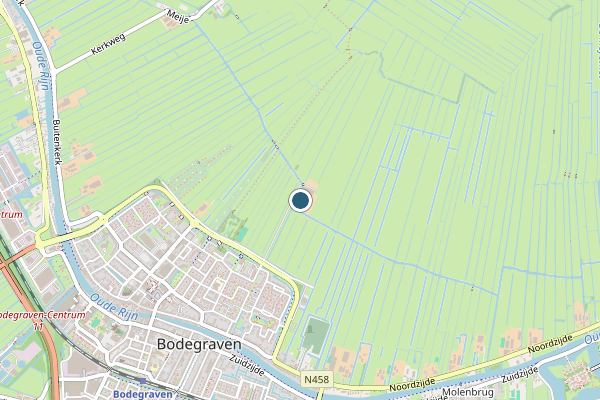 Politie-melding op Bodegraven op 4 augustus, kaart-overzicht