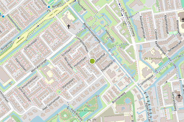 Ambulance-melding op Livingstonelaan, Gouda op 4 augustus, kaart-overzicht