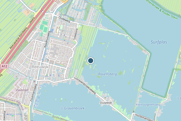 Politie-melding op Reeuwijk op 6 augustus, kaart-overzicht