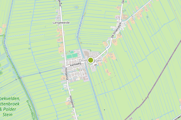 Ambulance-melding op Driebruggen op 5 juni, kaart-overzicht