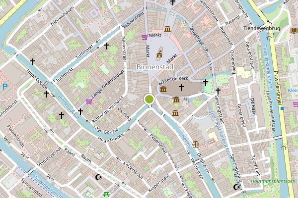 Ambulance-melding op Wijdstraat, Gouda op 6 juni, kaart-overzicht