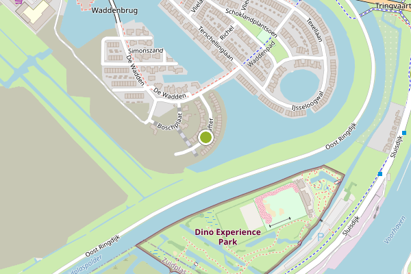 Ambulance-melding op De Slufter, Gouda op 6 juni, kaart-overzicht