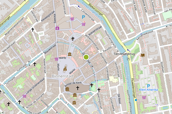 Ambulance-melding op Zeugstraat, Gouda op 8 juni, kaart-overzicht