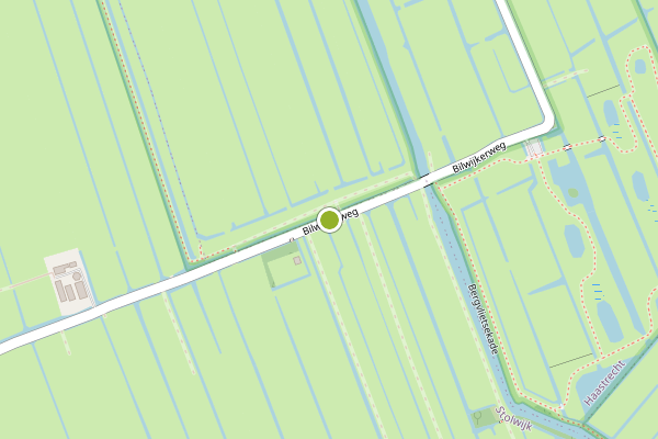 Ambulance-melding op Bilwijkerweg, Stolwijk op 12 juni, kaart-overzicht