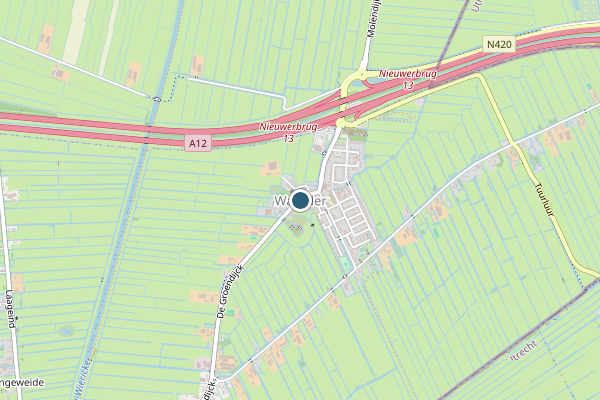 Politie-melding op Korte, Waarder op 24 juni, kaart-overzicht